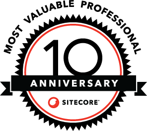 Sitecore MVP 10 year anniversary